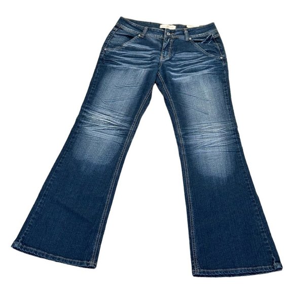 BRAND NEW NWT WOMENS MADE WIDE LEG JEANS SIZE 11 - Picture 1 of 5